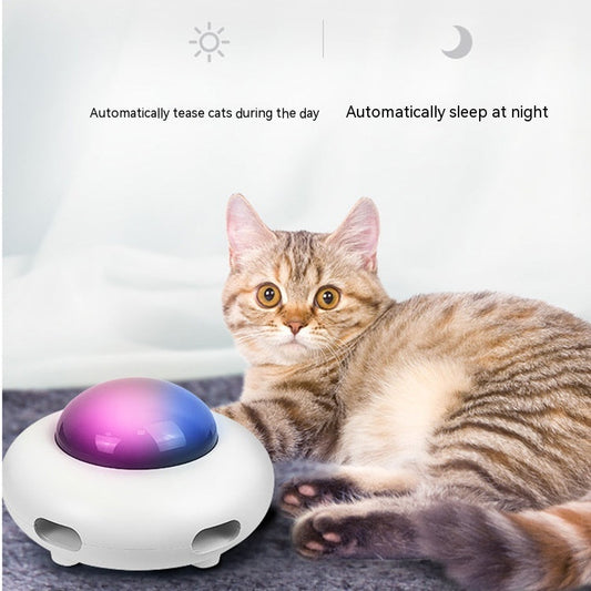 Intelligent Funny Cat Electric Toy Automatic Turntable