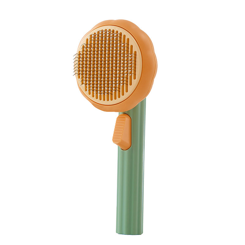 Pumpkin Pet Brush